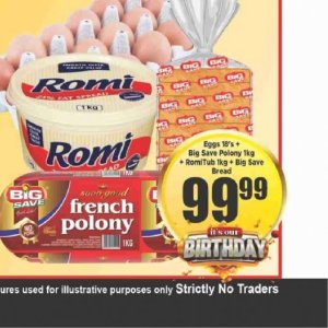 Bread at Big save