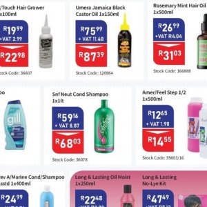 Shampoo at Africa Cash and Carry