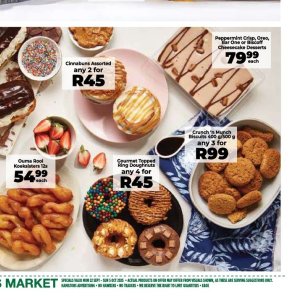 Doughnuts at Fruit & Veg City