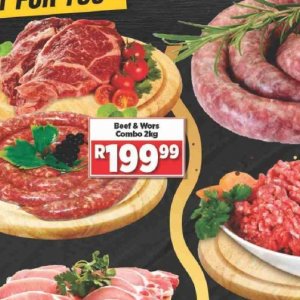 Beef at Big save