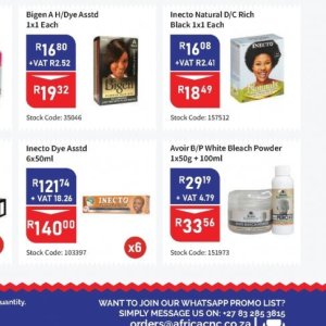 Bleach at Africa Cash and Carry