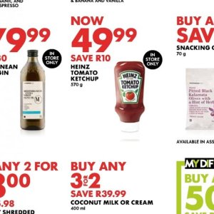 Ketchup heinz  at Woolworths