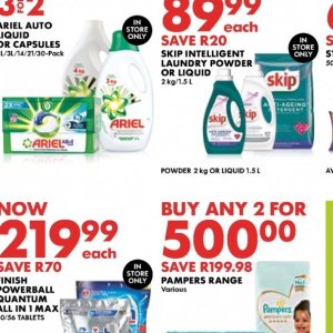   at Woolworths