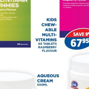 Vitamins at Link Pharmacy