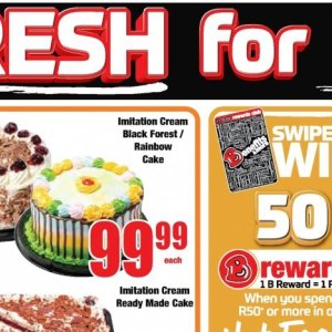 Cake at Boxer Superstores