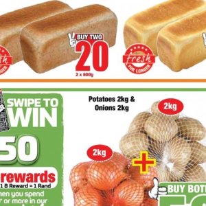 Potatoes at Boxer Superstores