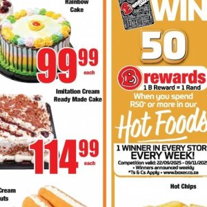 Cake at Boxer Superstores