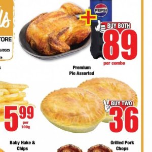 Pie at Boxer Superstores