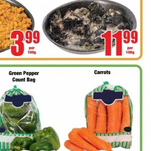Carrots at Boxer Superstores