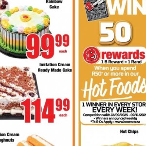 Cake at Boxer Superstores