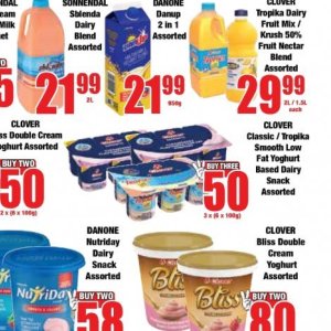 Yoghurt at Boxer Superstores