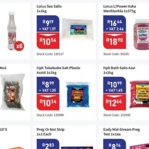 Salt at Africa Cash and Carry