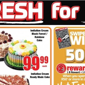 Cake at Boxer Superstores
