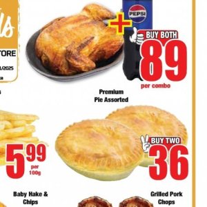 Pie at Boxer Superstores