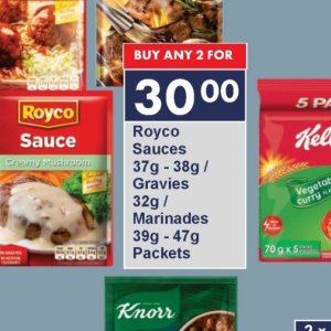 Sauces at President Hyper