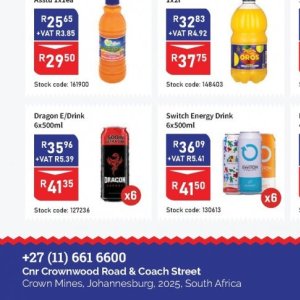   at Africa Cash and Carry