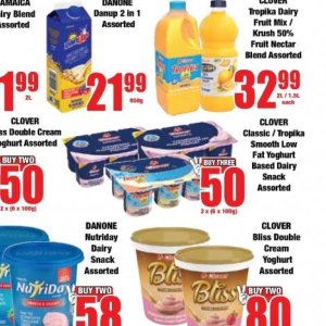 Yoghurt at Boxer Superstores