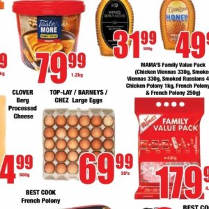 Eggs at Boxer Superstores