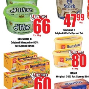 Margarine at Boxer Superstores
