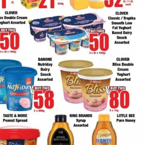 Cream spread at Boxer Superstores