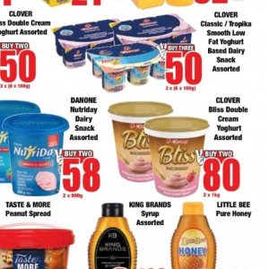 Yoghurt at Boxer Superstores