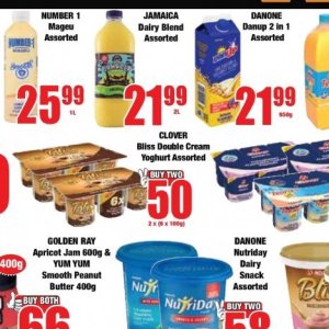 Yoghurt at Boxer Superstores