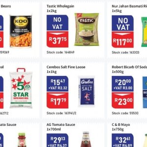 Salt at Africa Cash and Carry