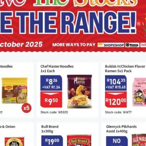 Noodles at Africa Cash and Carry