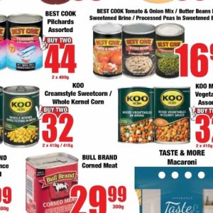 Corn at Boxer Superstores