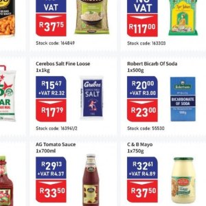 Salt at Africa Cash and Carry