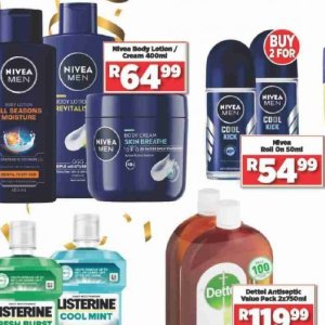 Body cream nivea  at Big save