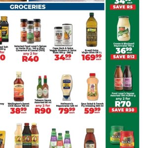 Mayonnaise at Fruit & Veg City