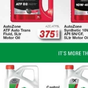   at Autozone