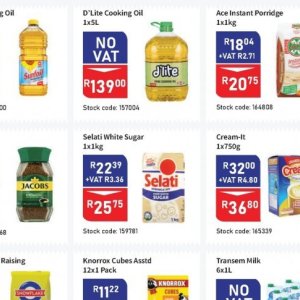 Sugar at Africa Cash and Carry