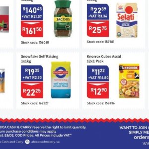 Flour at Africa Cash and Carry
