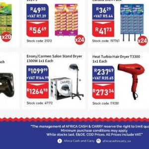   at Africa Cash and Carry