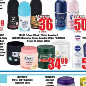 Cream at Boxer Superstores