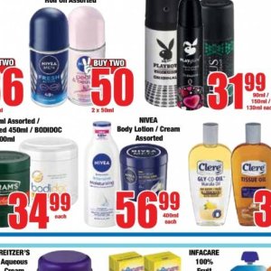 Body lotion nivea  at Boxer Superstores