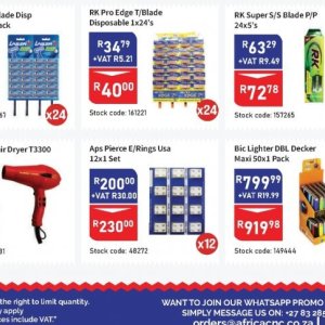 Ring at Africa Cash and Carry