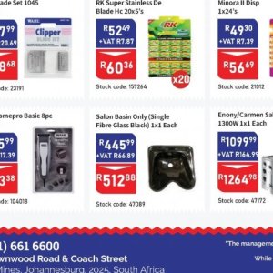 Glass at Africa Cash and Carry