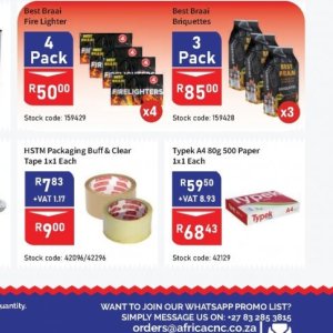 Typek at Africa Cash and Carry