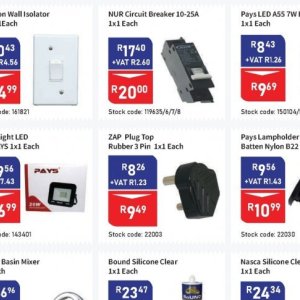 Plug at Africa Cash and Carry