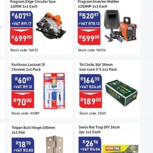 Iron at Africa Cash and Carry