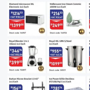 Blender at Africa Cash and Carry