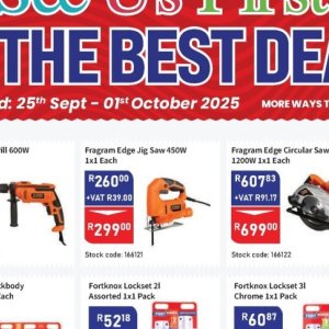 Saw at Africa Cash and Carry