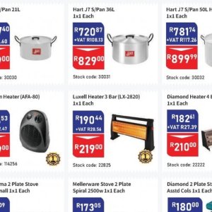 Heater at Africa Cash and Carry