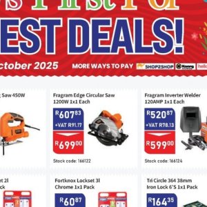 Circular saw at Africa Cash and Carry