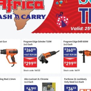 Grinder at Africa Cash and Carry