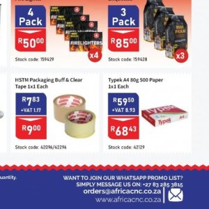 Typek at Africa Cash and Carry