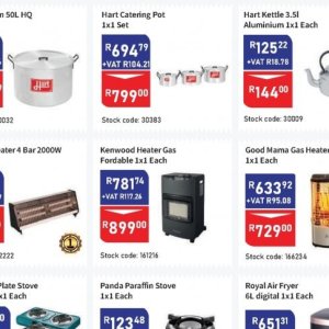 Heater at Africa Cash and Carry